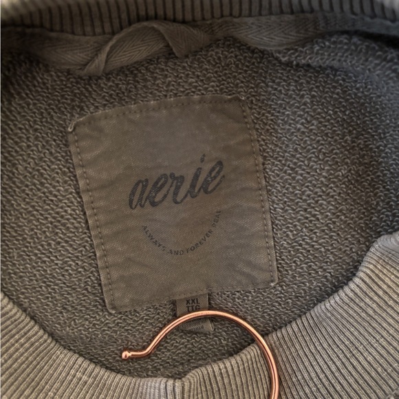 Aerie Olive Sweatshirt - If You Got It Haunt It - Size XXL - Picture 4 of 6